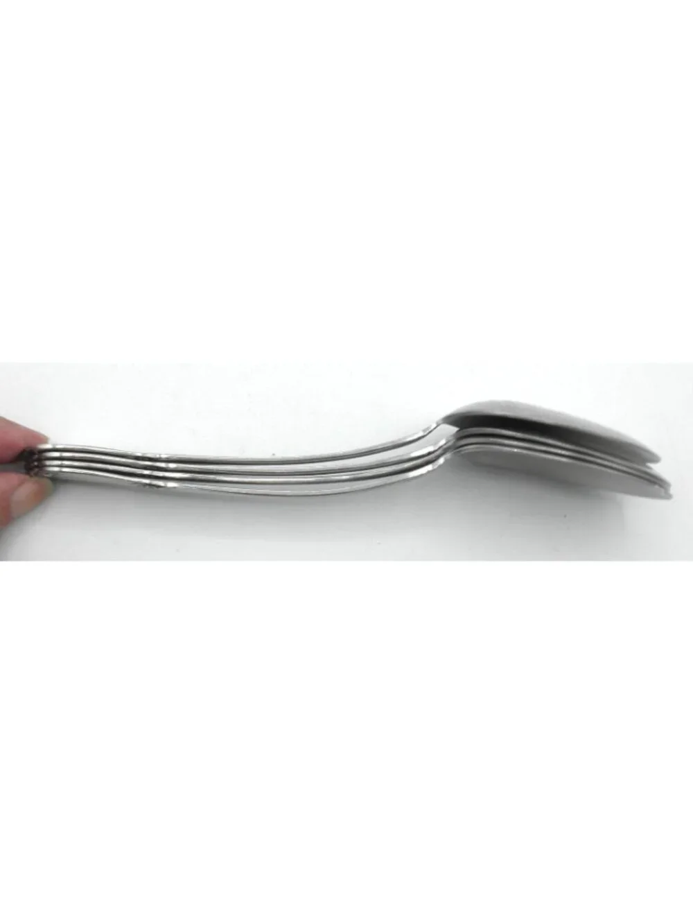 Chateau Stainless (glossy) Oneida 8-1/2 Inch Casserole Spoons Set of 4: OHSCHAT